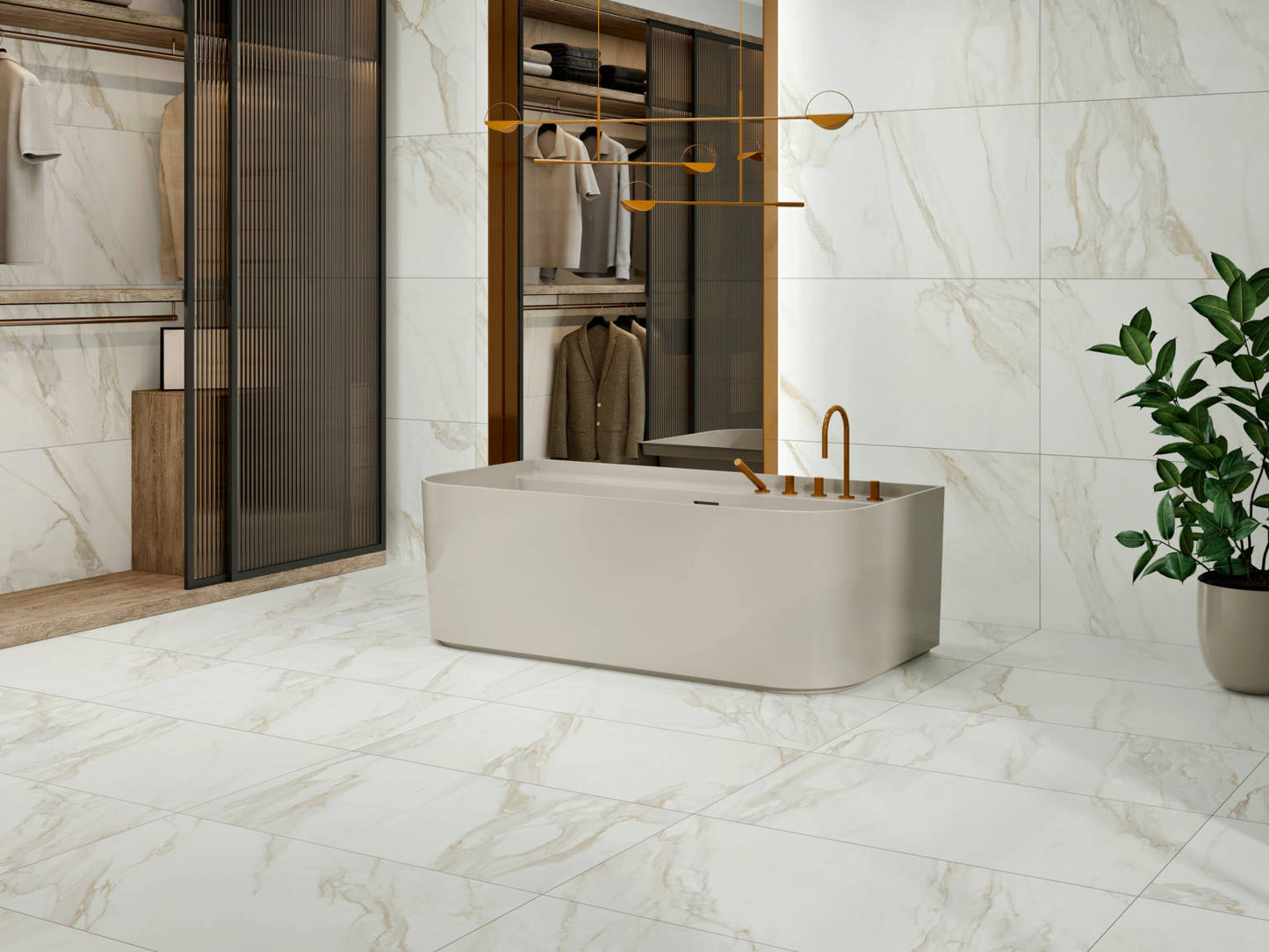 Golden Hill Marble tile