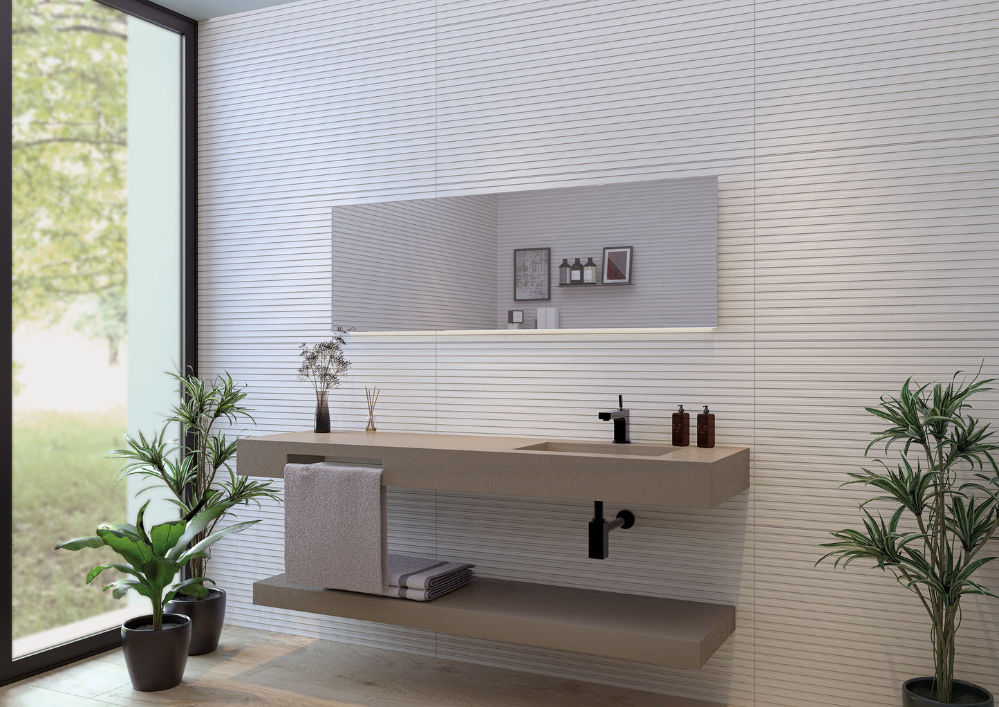 Linier Wood Tile tile