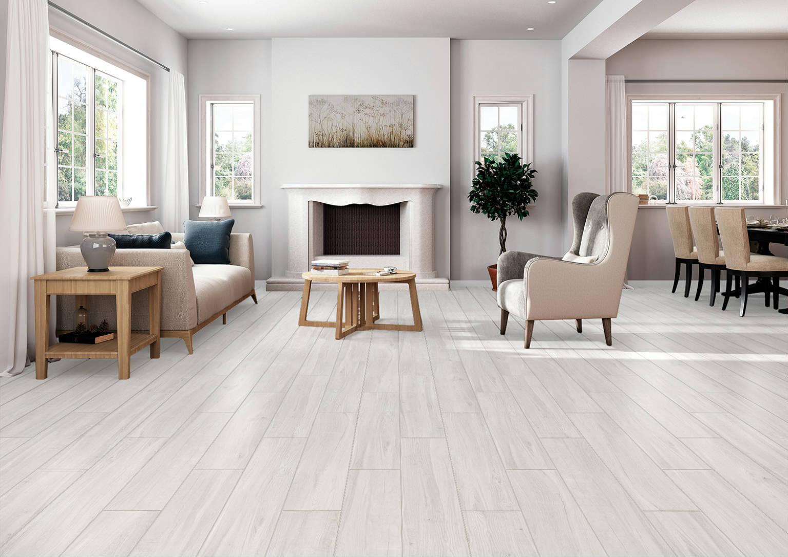 Evie Wood Tile tile
