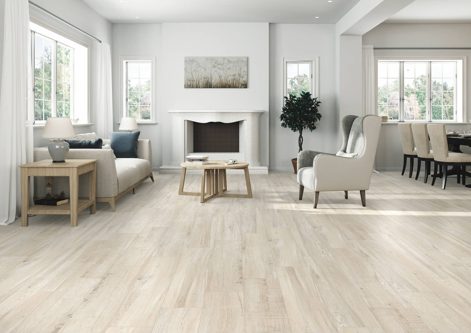 Evie Wood Tile tile