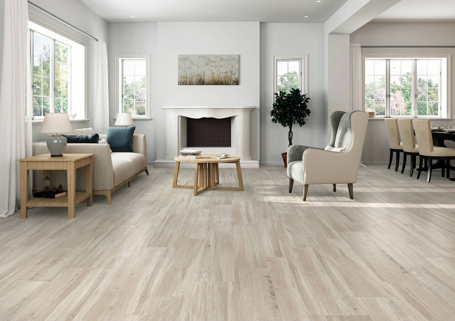 Evie Wood Tile tile