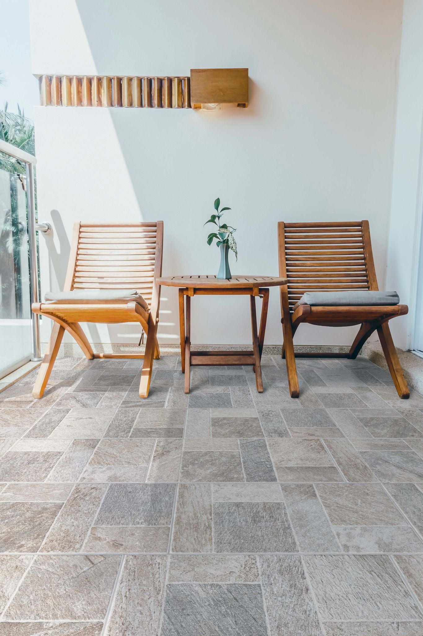 Outside Stone tile