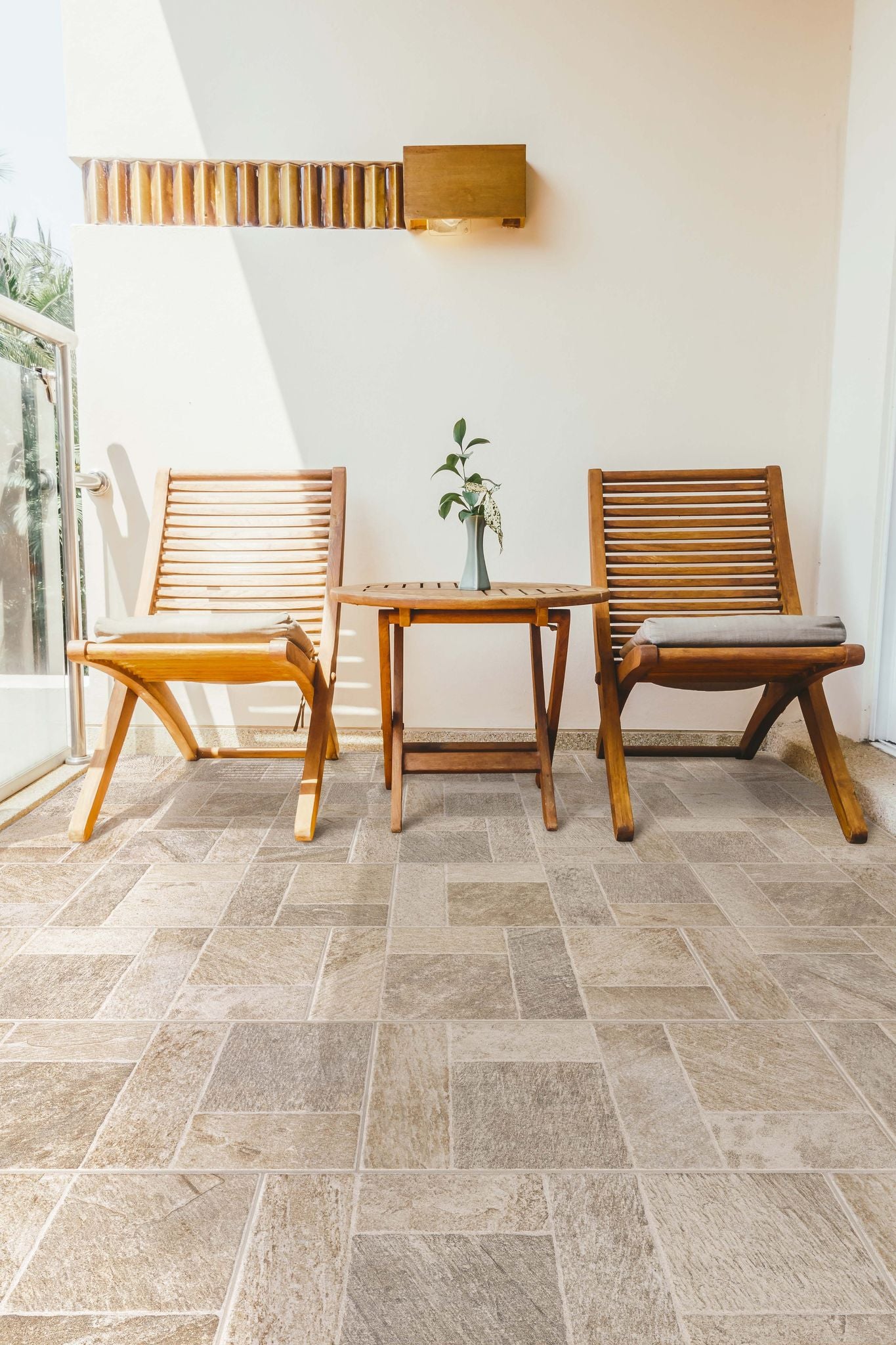 Outside Stone tile