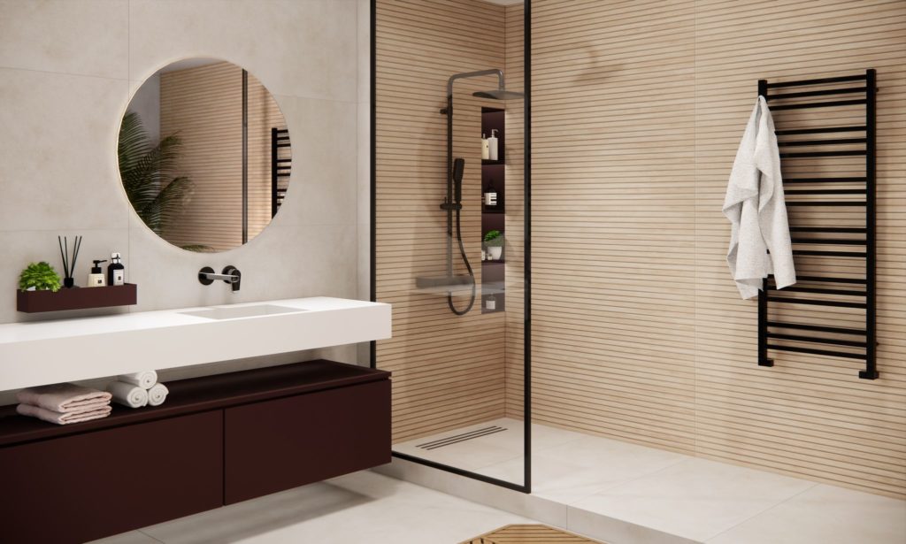 Slats Wood Tile tile