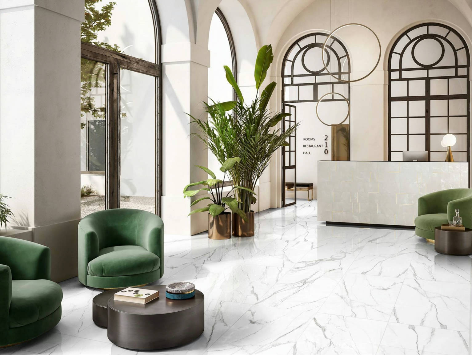 Statuario Silver Marble tile