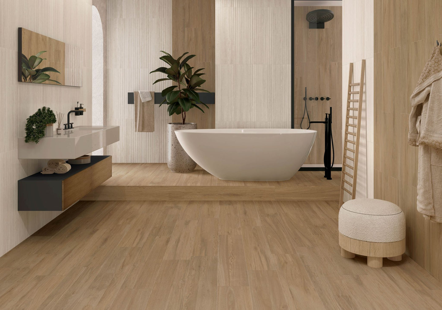 Woodnook Wood Tile tile